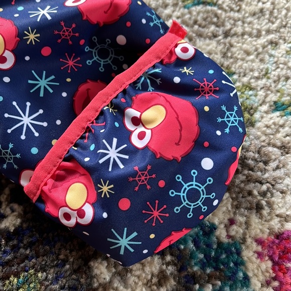 Roxy Elmo Winter Snowsuit One Piece Fleece Lined Infant Toddler Bunting Sz 18mos - Picture 11 of 14